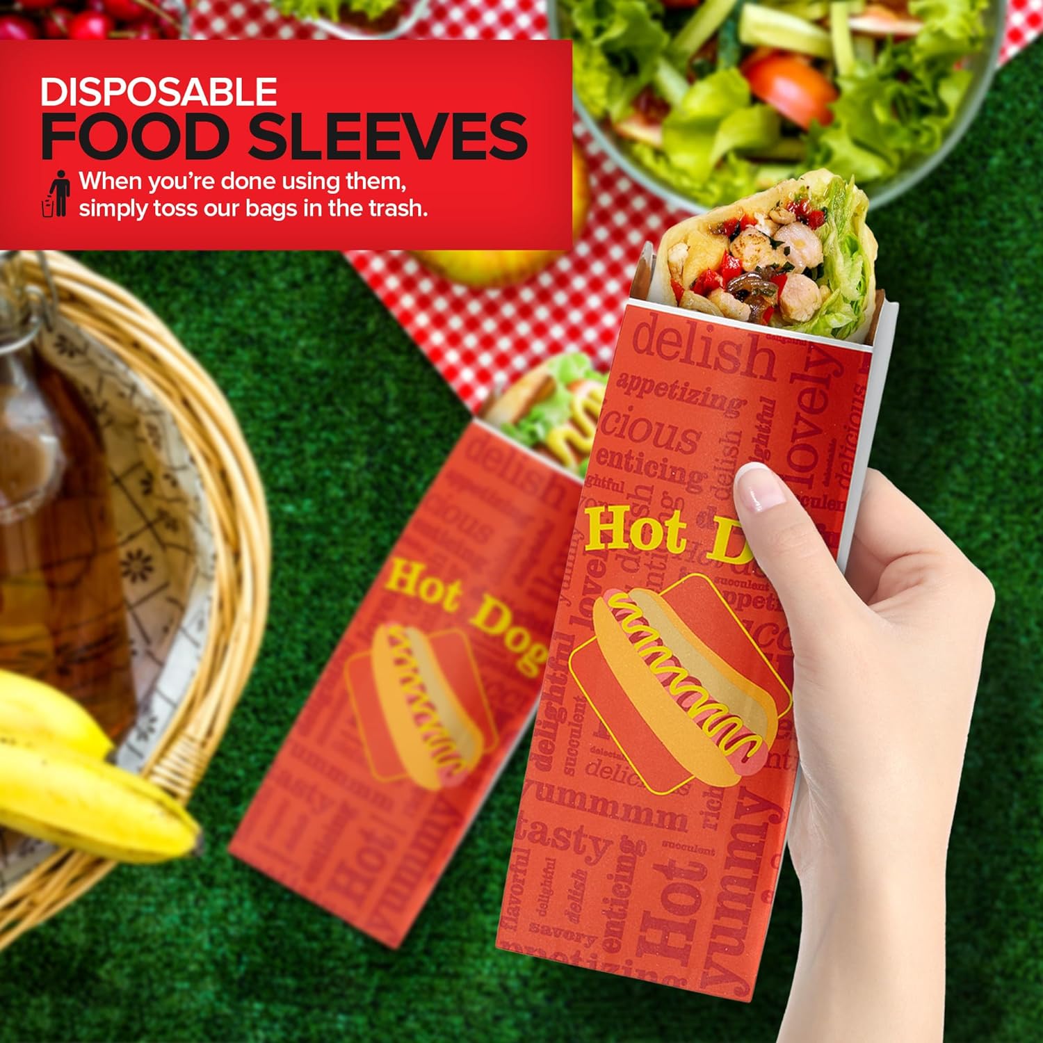 disposable food sleeves disposable food sleeves